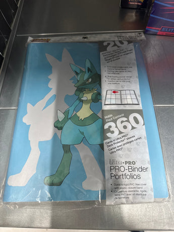 Lucario Ultra Pro Binder 360 - - PKMWINKEL