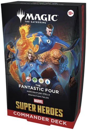 Magic The Gathering - Marvel Super Heroes Commander Deck - The Fantastic Four - 0195166313009 - PKMWINKEL