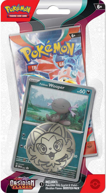 Obsidian Flames Checklane Blister – Wooper - PKMWINKEL
