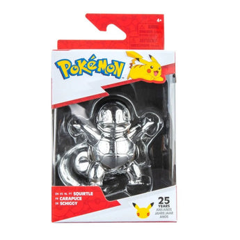 Pokémon 25 jaar Zilveren Squirtle figure - PKMWINKEL