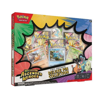 Pokémon Ascended Heroes First Partners Deluxe Pin Collection - - PKMWINKEL