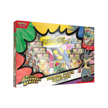 Pokémon Ascended Heroes Premium Poster Collection Mega Lucario - - PKMWINKEL