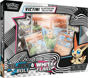 Pokemon Black Bolt & White Flare Illustration Collection – Victini - 196214112582 - PKMWINKEL