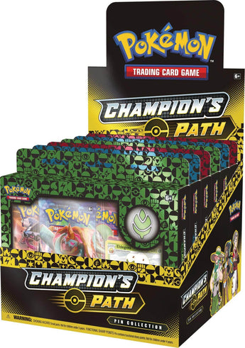Pokémon Champion’s Path Pin Collection 6st - - premium collection pin - PKMWINKEL