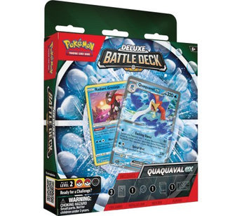 Pokemon - Deluxe Battle Deck: Quaquaval ex - - Theme Deck - PKMWINKEL