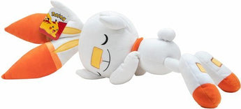 Pokémon Knuffel Figure Sleeping Scorbunny 45 cm Knuffel - PKMWINKEL