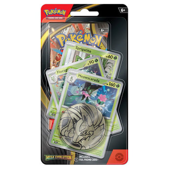 Pokemon Mega Evolution Premium Checklane Blister - Meowscarada - - PKMWINKEL