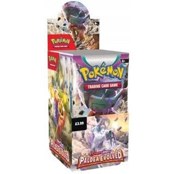 Pokémon Paldea Evolved Halve Booster Box (18 Booster Pakjes) - - PKMWINKEL