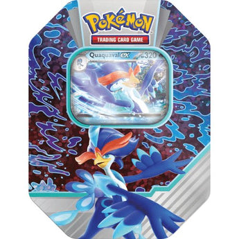 Pokemon Paldea Partners Tin – Quaquaval EX - - tin box - PKMWINKEL