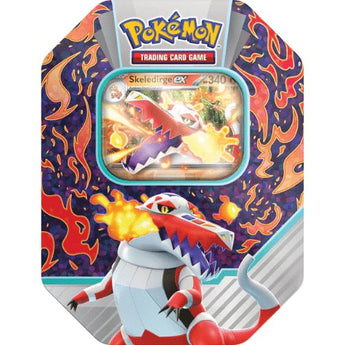 Pokemon Paldea Partners Tin – Skeledirge EX - - tin box - PKMWINKEL
