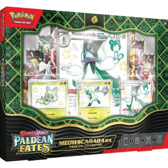 Pokemon Paldean Fates Premium Collection – Meowscarada EX - - PKMWINKEL