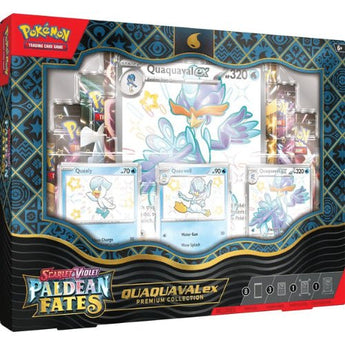 Pokemon Paldean Fates Premium Collection – Quaquaval EX - - PKMWINKEL