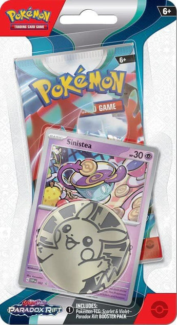 Pokémon Paradox Rift Checklane Blister Sinistea - PKMWINKEL