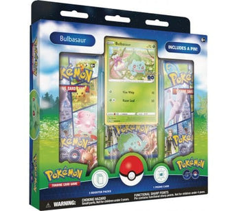 Pokemon: Pokemon GO Pin Box Collection - Bulbasaur - - PKMWINKEL