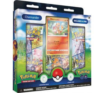 Pokemon: Pokemon GO Pin Box Collection - Charmander - - Premium collection - PKMWINKEL