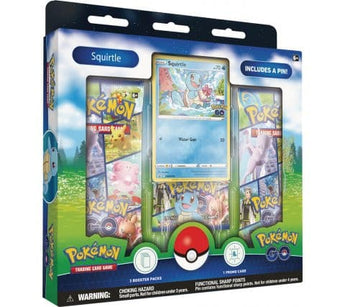 Pokemon: Pokemon GO Pin Box Collection - Squirtle - - tin box - PKMWINKEL