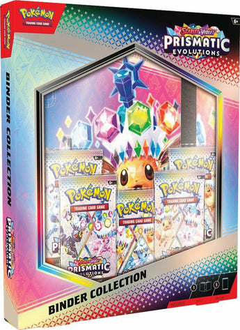 Pokemon Prismatic Evolutions Binder Collection - 0196214105089 - PKMWINKEL