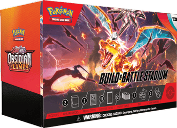 Pokemon - Scarlet & Violet Obsidian Flames Build & Battle Stadium - - Build and Battle Stadium Box - PKMWINKEL