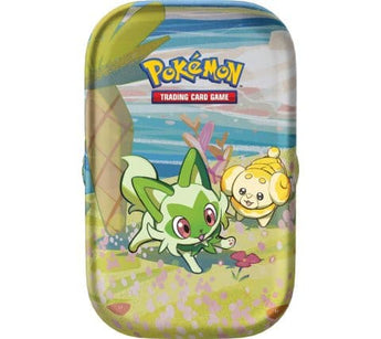 Pokemon Scarlet & Violet - Paldea Friends Mini Tin: Floragato - - tin box - PKMWINKEL