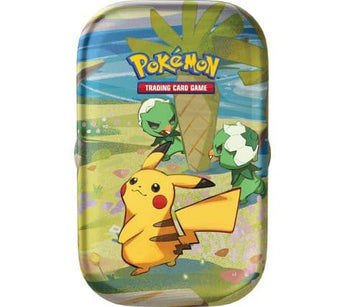 Pokemon Scarlet & Violet - Paldea Friends Mini Tin: Pikachu - - tin box - PKMWINKEL