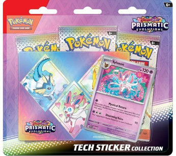 Pokemon - Scarlet & Violet Prismatic Evolutions Tech Sticker Blister: Sylveon - 0196214105201 - PKMWINKEL