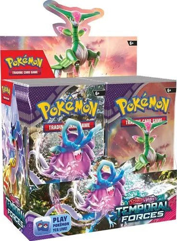 Pokemon - Scarlet & Violet Temporal Forces Boosterbox - 0820650856396 - PKMWINKEL