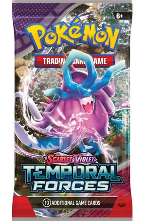 Pokemon - Scarlet & Violet Temporal Forces Boosterpack - 0820650856426 - PKMWINKEL