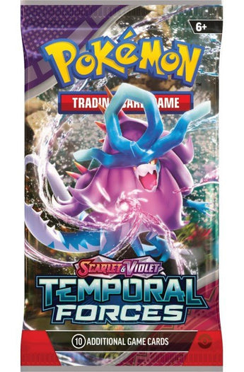 Pokemon - Scarlet & Violet Temporal Forces Boosterpack - 0820650856426 - PKMWINKEL