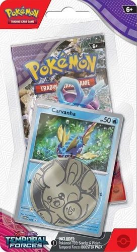 Pokemon - Scarlet & Violet Temporal Forces Checklane Carvanha - - PKMWINKEL