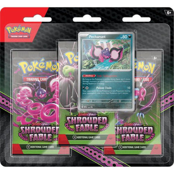 Pokemon Shrouded Fable 3 - Pack Booster Blister – Pecharunt - 0820650859991 - blister - PKMWINKEL