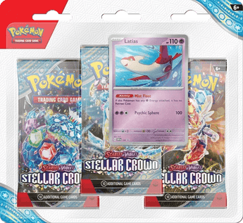 Pokemon - Stellar Crown Booster Blister - Latias - 0820650859076 - Premium collection - PKMWINKEL