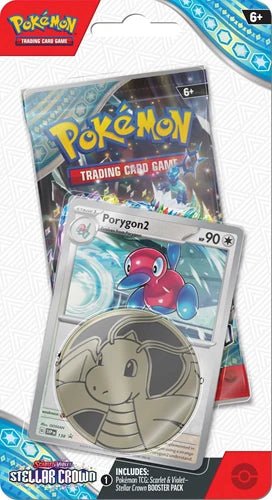 Pokemon - Stellar Crown Checklane - Porygon2 - 2500000000006 - booster pack - PKMWINKEL