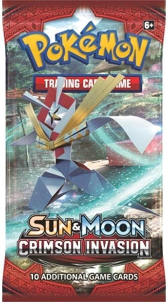 Pokémon Sun & Moon: Crimson Invasion Boosterpack - 0820650802492 - PKMWINKEL
