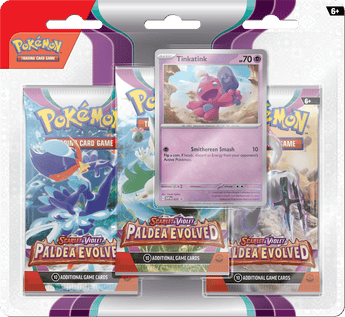 Pokemon SV Paldea Evolved 3 - boosterblister - Tinkatink - - Premium collection - PKMWINKEL