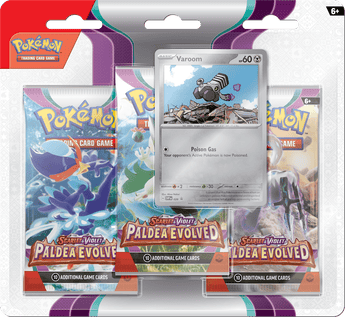 Pokemon: SV Paldea Evolved 3 - boosterblister - Varoom - - Premium collection - PKMWINKEL