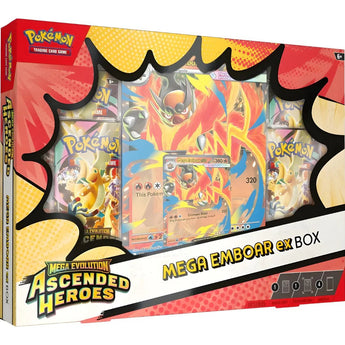 Pokémon TCG - Ascended Heroes Mega Embroar EX Box - - PKMWINKEL