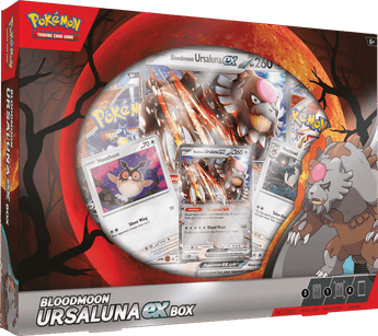Pokémon TCG: Bloodmoon Ursaluna EX Box - - PKMWINKEL