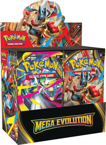 Pokemon TCG Mega Evolution Booster Box - - Booster Box - PKMWINKEL