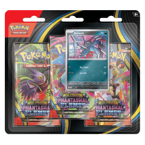 Pokemon TCG Phantasmal Flames 3 - Pack Blister Sneasel - - 3 pack blister - PKMWINKEL