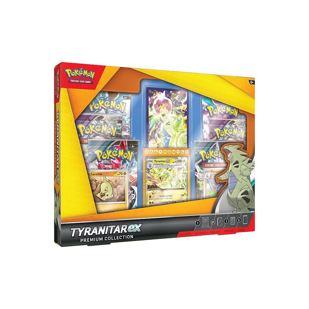 pokemon trading card games tyranitar ex premium collection Pokemon TCG: Tyranitar ex Premium Collection