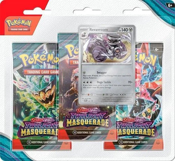 Pokemon Twilight Masquerade Boosterblister Revavroom - 0820650857836 - PKMWINKEL