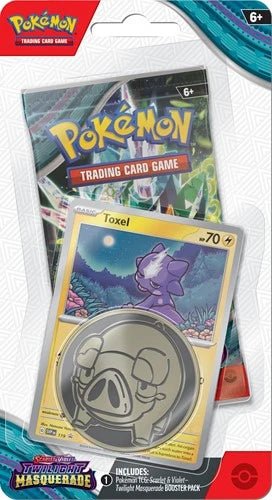 Pokemon Twilight Masquerade Checklane Toxel - 0820650853319 - PKMWINKEL