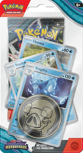 Pokemon Twilight Masquerade Premium Checklane Kingdra - 0820650857942 - PKMWINKEL