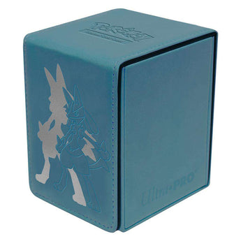 Ultra Pro: Pokémon - Alcove Click Deck Box - Elite Series - Lucario - 074427164140 - PKMWINKEL