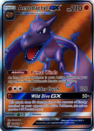 Aerodactyl GX - 224/236 - Full Art Ultra Rare - - GX Kaart - PKMWINKEL