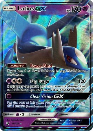 Latios GX - 78/236 - Ultra Rare - - GX Kaart - PKMWINKEL