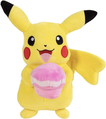 Pikachu Pluche knuffel met Puffin 25 cm Pokémon - PKMWINKEL