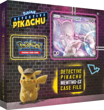 POK TCG DETECTIVE PIKACHU GX BOX MEWTWO - - Detective Pikachu - PKMWINKEL