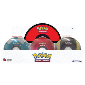 Pokemon - 2020 Poke Ball Tin Display (6 Tins) - - tin box - PKMWINKEL