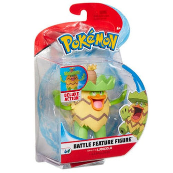 Pokemon - 4.5 Inch Battle Feature Figure - Ludicolo - - action figure - PKMWINKEL